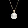 Necklaces & Pendants^Paspaley Audrey Pearl Pendant | 15mm Round Pearl, Diamonds, and Yellow Gold YellowGold