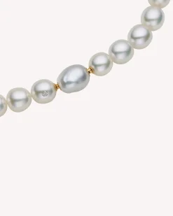 Clasps & Brooches^Paspaley Baroque Pearl Clasp | 13mm Baroque Pearl and Yellow Gold YellowGold