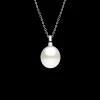 Necklaces & Pendants^Paspaley Bianca Pearl Pendant | 12mm Oval Pearl and White Gold WhiteGold