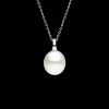 Necklaces & Pendants^Paspaley Bianca Pearl Pendant | 13mm Oval Pearl and White Gold WhiteGold