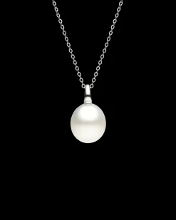 Necklaces & Pendants^Paspaley Bianca Pearl Pendant | 13mm Oval Pearl and White Gold WhiteGold