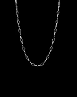 Chains, Charms & Accessories^Paspaley Black Spinel Dive Chain Necklace | Black Spinel and White Gold WhiteGold