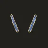 Earrings & Studs^Paspaley Blue Sapphire Bollard Studs | Blue Sapphire and Yellow Gold YellowGold