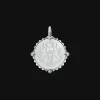 Chains, Charms & Accessories^Paspaley Capricorn Coin Charm | Mother of Pearl, Diamonds, and White Gold WhiteGold