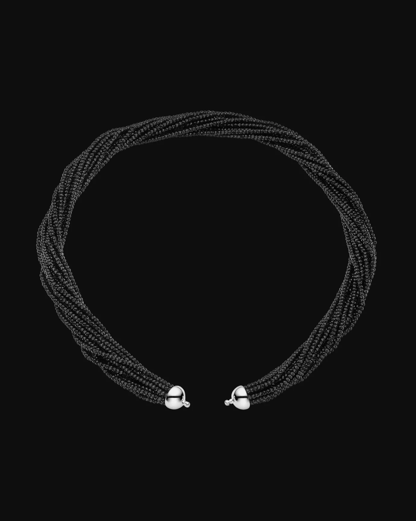 Chains, Charms & Accessories^Paspaley Cascade Necklace | Black Spinel and White Gold WhiteGold