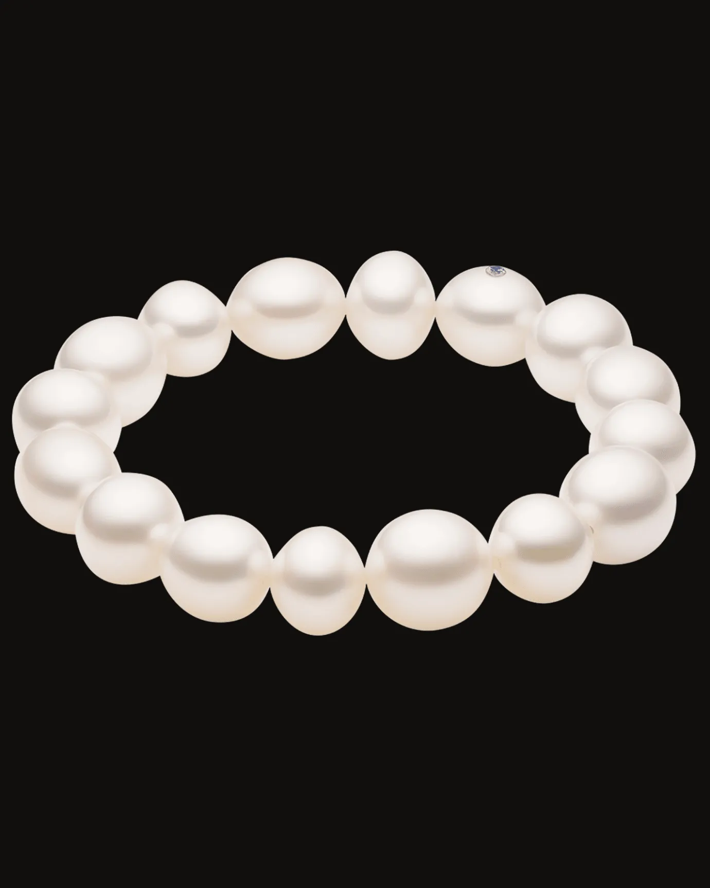 Bracelets | Strand Necklaces & Bracelets^Paspaley Delfini Blue Pearl Strand Bracelet | 11-12mm Pearls and Blue Sapphire WhiteGold