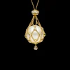 Necklaces & Pendants^Paspaley Diamond Lavalier Pearl Necklace | 15mm Round Pearl, Diamonds, and Yellow Gold YellowGold