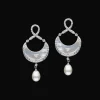 Chains, Charms & Accessories | Earrings & Studs^Paspaley Diamond Set Crescent Moon Pearl Earring Enhancers | 9-11mm Pearls, Mother Of Pearl, and White Gold WhiteGold