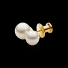 Chains, Charms & Accessories^Paspaley Double Pearl Lapel Pin | 9mm Keshi Pearl, 12mm Button Pearl, and Yellow Gold YellowGold