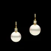 Earrings & Studs^Paspaley Grace Pearl Earrings | 11mm Round Pearls, Diamonds, and Yellow Gold YellowGold