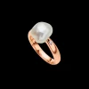 Rings^Paspaley Julia Pearl Ring | 9mm Keshi Pearl, Diamonds, and Rose Gold RoseGold