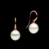 Earrings & Studs^Paspaley Keel Edge Pearl Earrings | 11mm Oval Pearls and Rose Gold RoseGold