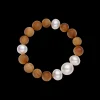 Bracelets^Paspaley Kimberley Dawn Pearl Bracelet | 11-14mm Pearls and Sandalwood YellowGold