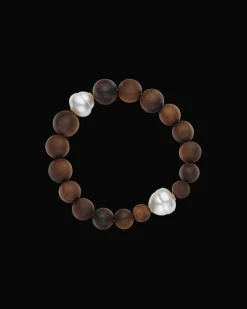 Bracelets^Paspaley Kimberley Dusk Double Pearl Bracelet | 12mm Circle Pearls and Sandalwood YellowGold