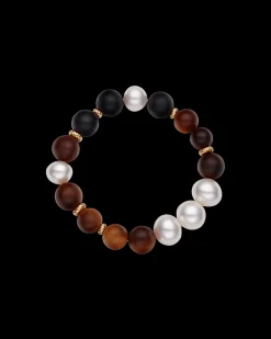 Bracelets^Paspaley Kimberley Golden Dusk Pearl Bracelet | 11-14mm Pearls, Sandalwood, and Yellow Gold YellowGold
