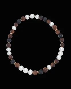 Necklaces & Pendants^Paspaley Kimberley Golden Dusk Pearl Choker Necklace | 10-14mm Pearls, Sandalwood, and Yellow Gold YellowGold