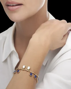 Bracelets^Paspaley Lapis Megisti Bracelet | Mother of Pearl, Blue Lapis, and Yellow Gold YellowGold