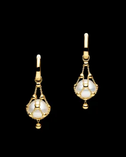 Earrings & Studs^Paspaley Lavalier Pearl Earrings | 12mm Circle Pearls and Yellow Gold YellowGold