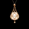 Necklaces & Pendants^Paspaley Lavalier Pearl Necklace | 15mm Circle Pearl and Rose Gold RoseGold