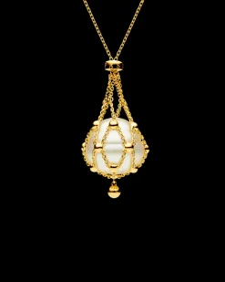 Necklaces & Pendants^Paspaley Lavalier Pearl Necklace | 15mm Circle Pearl and Yellow Gold YellowGold