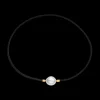 Necklaces & Pendants^Paspaley Leather and Pearl Necklace | 13mm Baroque Pearl, Leather, and Yellow Gold YellowGold