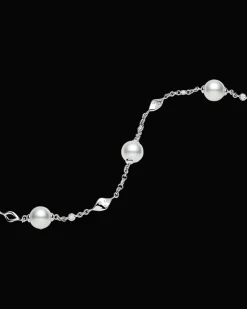 Bracelets^Paspaley Paradis Pearl Bracelet | 10mm Round Pearls, Diamonds, and White Gold WhiteGold