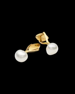 Chains, Charms & Accessories^Paspaley Pearl Cufflinks | 11mm Keshi Pearls and Yellow Gold YellowGold