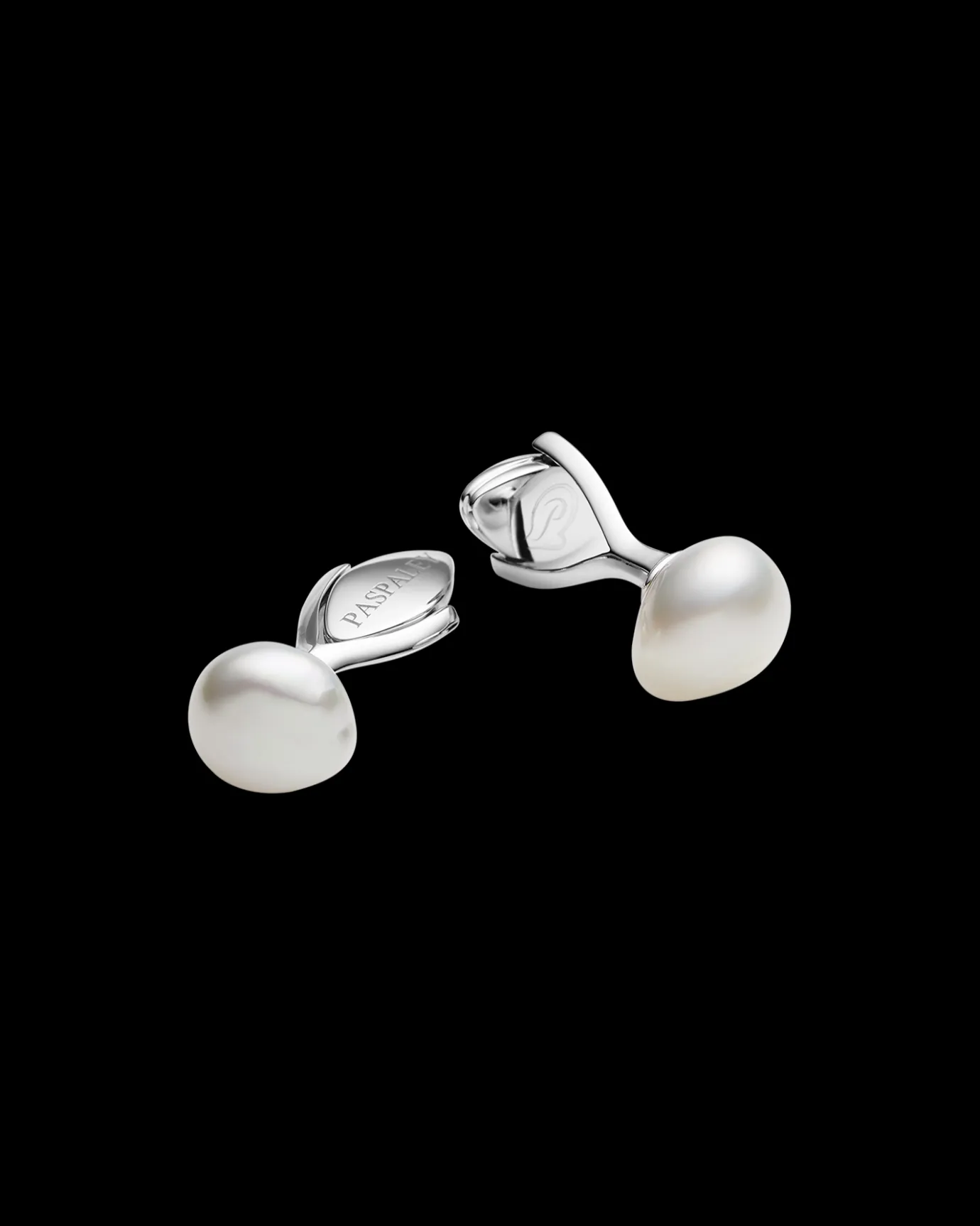 Chains, Charms & Accessories^Paspaley Pearl Cufflinks | 11mm Keshi Pearls and White Gold WhiteGold
