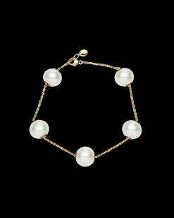 Bracelets^Paspaley Ruby Touchstone Pearl Bracelet | 12mm Button Pearls, Rubies and Yellow Gold YellowGold