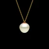 Necklaces & Pendants^Paspaley Ruby Touchstone Single Pearl Necklace | 13mm Triangle Pearl, Rubies, and Yellow Gold YellowGold