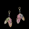 Chains, Charms & Accessories | Earrings & Studs^Paspaley Song Bird Feather Earring Enhancers | Sapphires, Diamonds, and Yellow Gold YellowGold