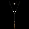 Necklaces & Pendants^Paspaley Tassel Rope Pearl Necklace | 12mm Pearls, Black Spinel, and Yellow Gold YellowGold