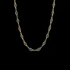 Chains, Charms & Accessories^Paspaley Turquoise Dive Chain Necklace | Turquoise, White Gold, and Yellow Gold Multi