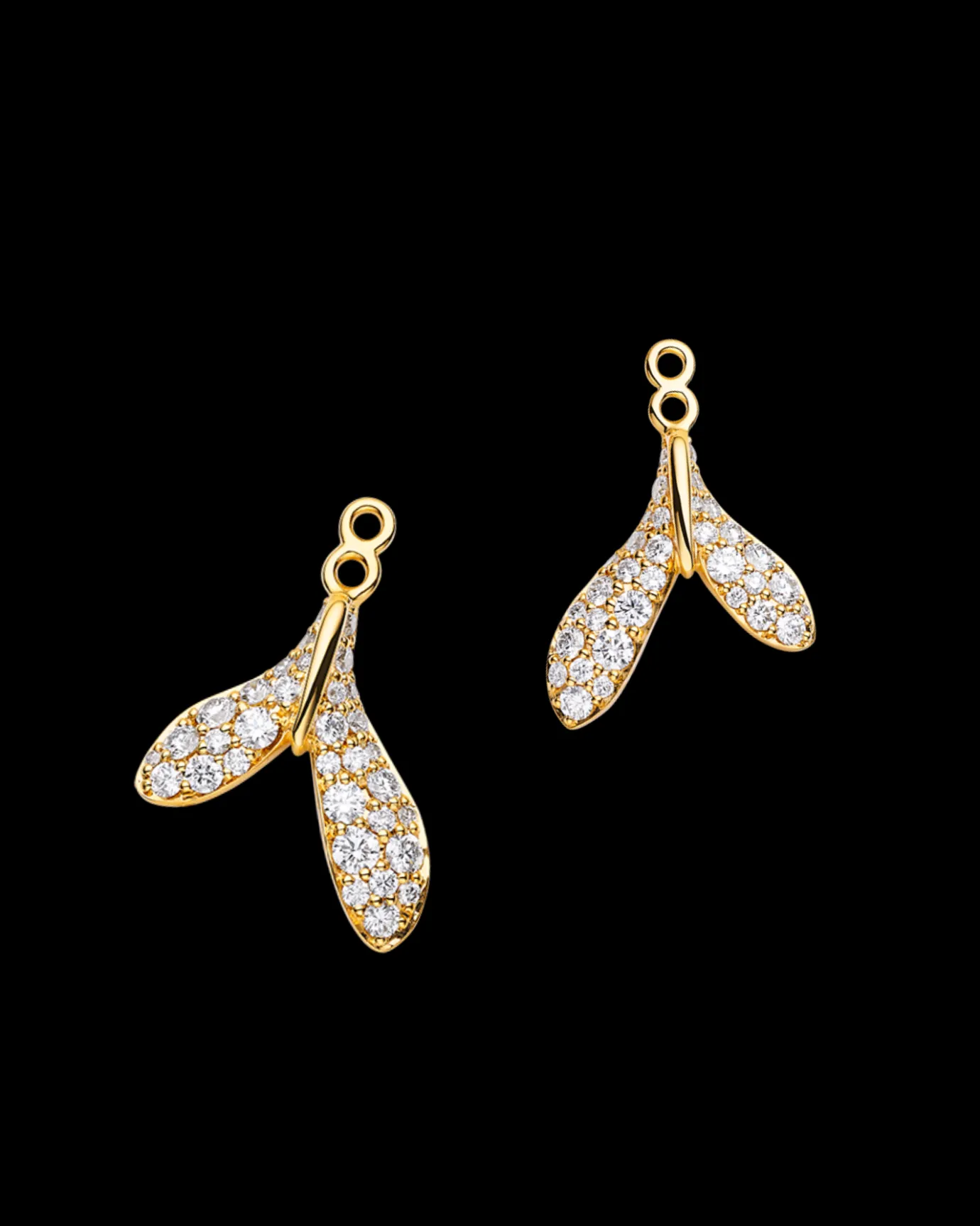 Earrings & Studs | Chains, Charms & Accessories^Paspaley Wildflower Petal Earring Enhancers | Diamonds and Yellow Gold YellowGold