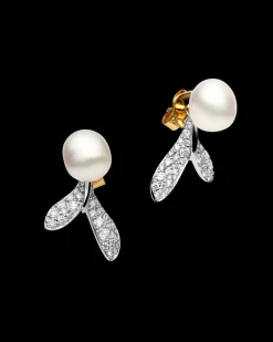 Chains, Charms & Accessories | Earrings & Studs^Paspaley Wildflower Petal Earring Enhancers | Diamonds and White Gold WhiteGold