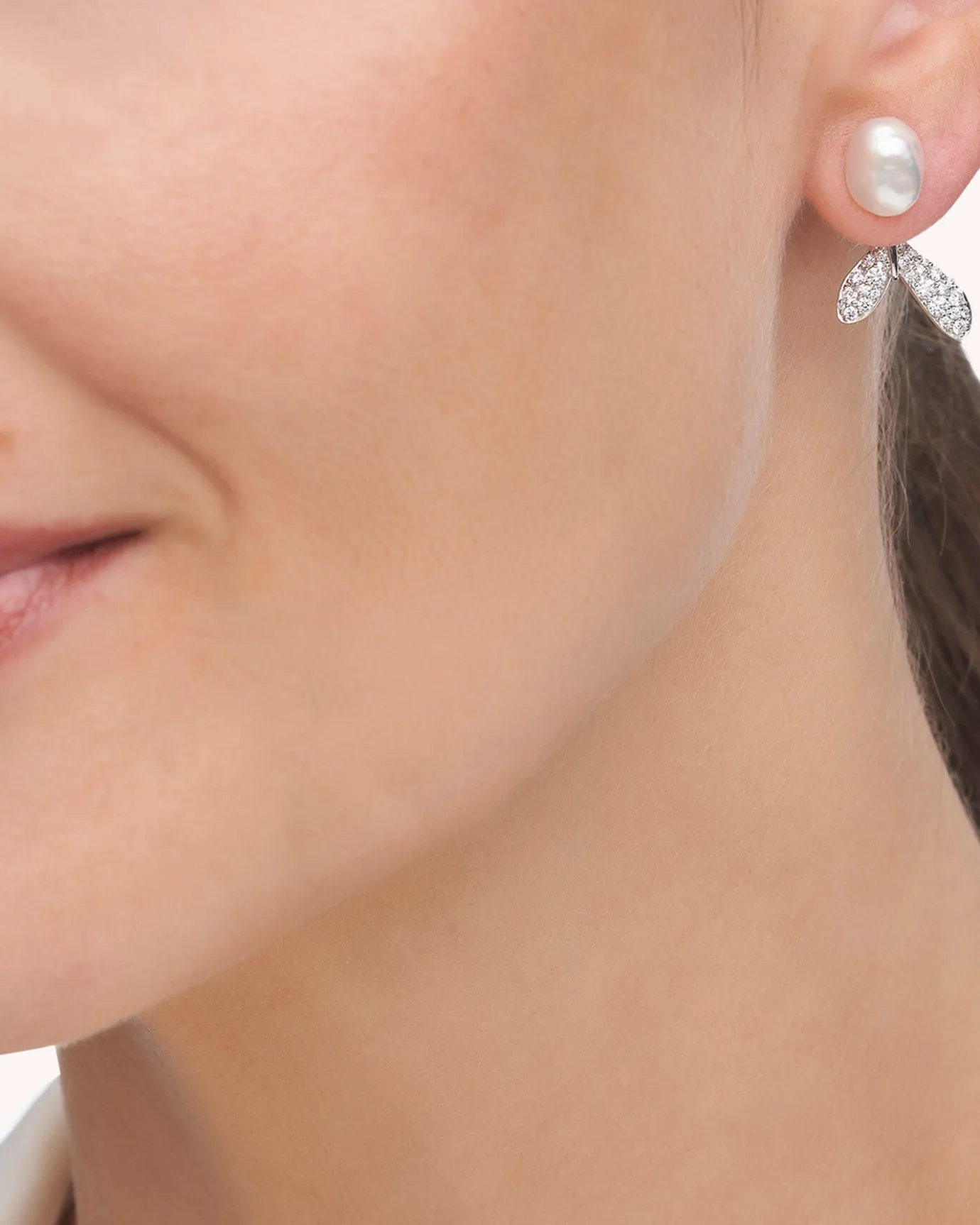 Chains, Charms & Accessories | Earrings & Studs^Paspaley Wildflower Petal Earring Enhancers | Diamonds and White Gold WhiteGold