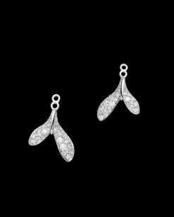 Earrings & Studs^Paspaley Wildflower Petal Stud Earrings | 8mm Keshi Pearls, Diamonds, and White Gold